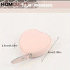 Chérie Heart PU Leather Measuring Tape – Blush Pink Retractable 1pc