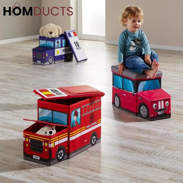 Children’s Car Storage Stool