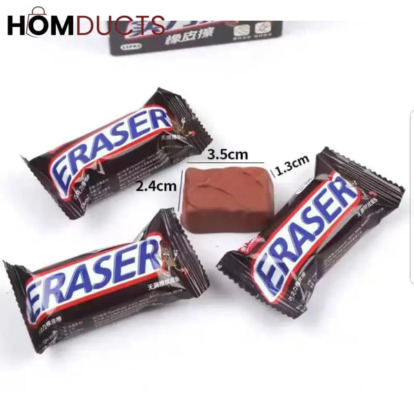 Chocolate Shape Eraser