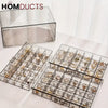 Clear Acrylic 3-Layer Jewelry Organizer Box Drawer Storage Case for Earrings Rings & Accessories
