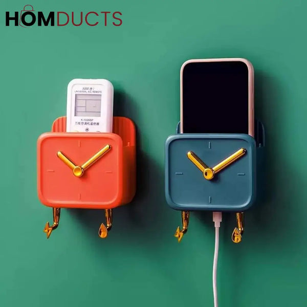 Clock Style Mobile And Multi Purpose Holder