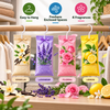 Closet deodorizer fragrance and usage features