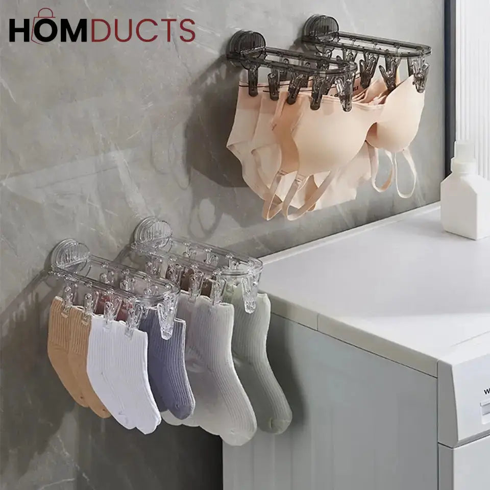 Suction Cup Drying Folding Rack