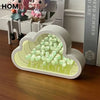 Cloud-Shaped Tulip Night Light – LED Flower Lamp for Bedroom & Home Decor