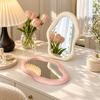 Cloud Shape Aesthetic Tabletop Makeup Mirror – lifestyle view 6