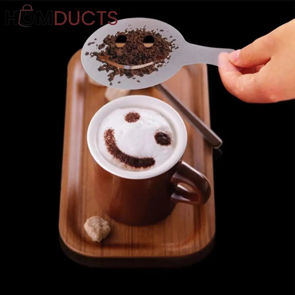 Coffee Art Stencils (16Pcs)