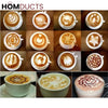 Coffee Art Stencils (16Pcs)