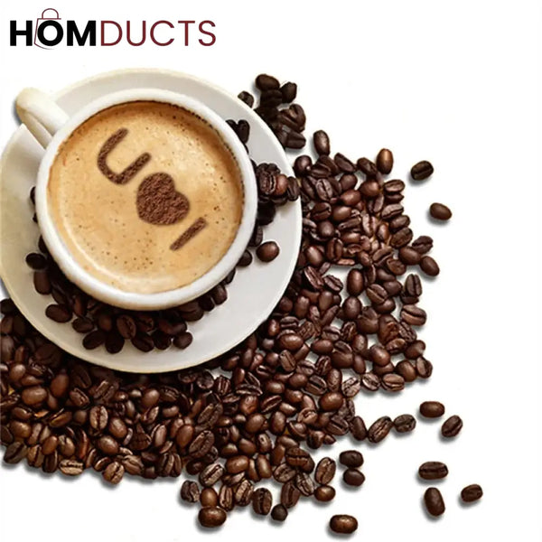 Coffee Art Stencils (16Pcs)
