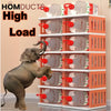 ColorBlock Luxe Modular Shoe Rack –5 Tier Stackable Storage Stand