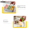Colorful Ice Cube Tray Set with Lids – Fruit Infusion Freezer Molds for Drinks & Smoothies