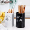 Colorful Stainless Steel Kitchen Utensil Holder Cup – Countertop Organizer Caddy for Spoons Forks Chopsticks & Cooking