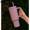 ColorPop™ Handle Tumbler – 40oz Insulated Mug with Straw