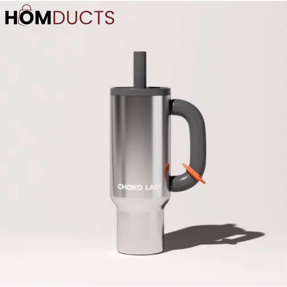 ColorPop Insulated Tumbler with Handle – 40oz Leak-Proof Travel Mug