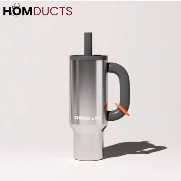 ColorPop Insulated Tumbler with Handle – 40oz Leak-Proof Travel Mug