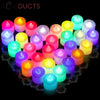 Colourfull Led Candle Light (Pair)