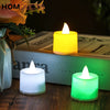 Colourfull Led Candle Light (Pair)