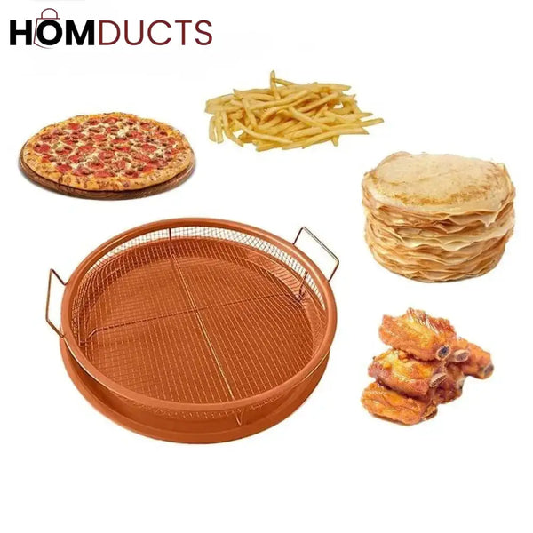 Copper Crisper Tray - Achieve Perfectly Crisped Food in Your Oven