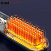 Cordless Hair Straightener Brush - Fast Heating Portable Styling for Women