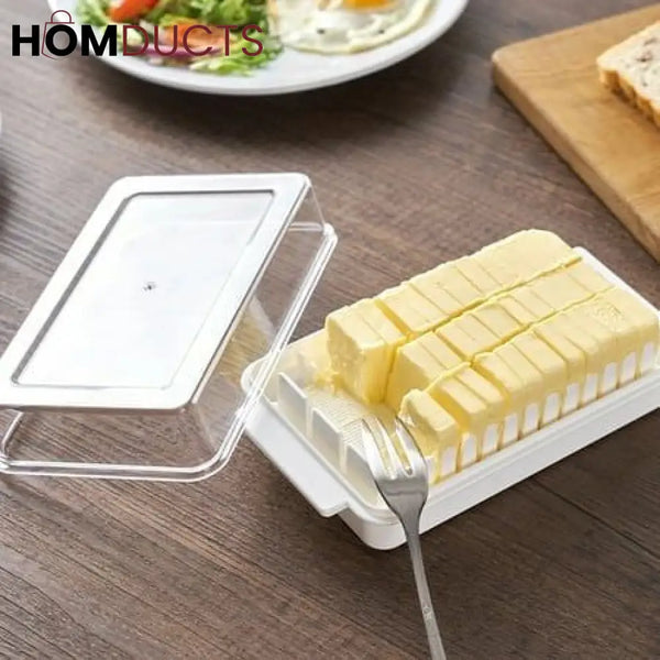 Covered Butter And Cheese Cutting Storage Box