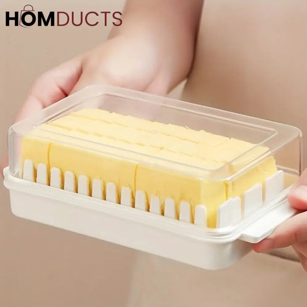 Covered Butter And Cheese Cutting Storage Box