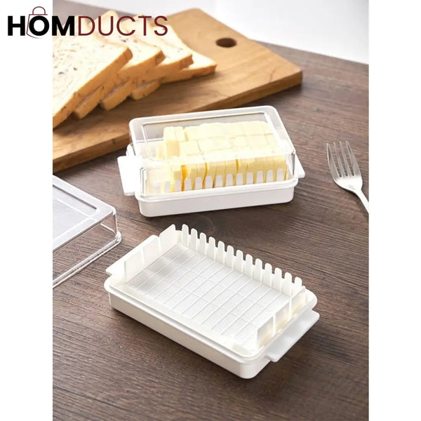 Covered Butter And Cheese Cutting Storage Box