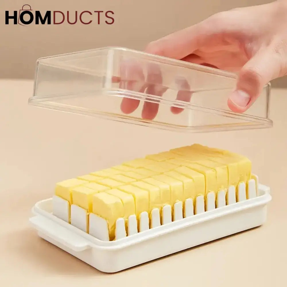 Covered Butter And Cheese Cutting Storage Box