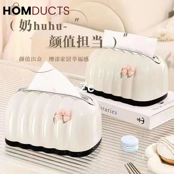 Creative Bow Tissue Box