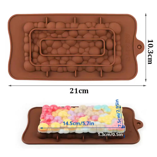 Creative Bubble Silicone Mold for Chocolate, Candy & DIY Treats | Non-Stick Baking Mold