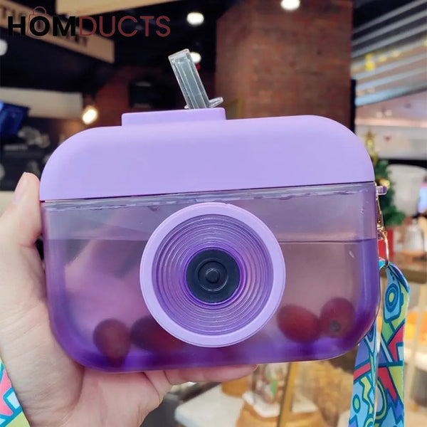 Boal Shape Camera Creative Camera Shape Bottle – Homducts