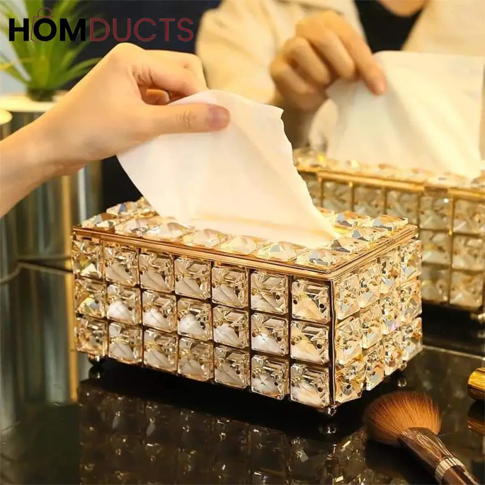 Creative Crystal Tissue Box