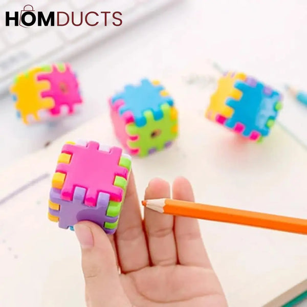 Creative Cube Pencil Sharpner (Each)