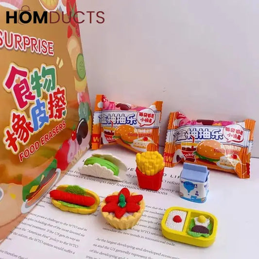 Creative Food Shape Eraser