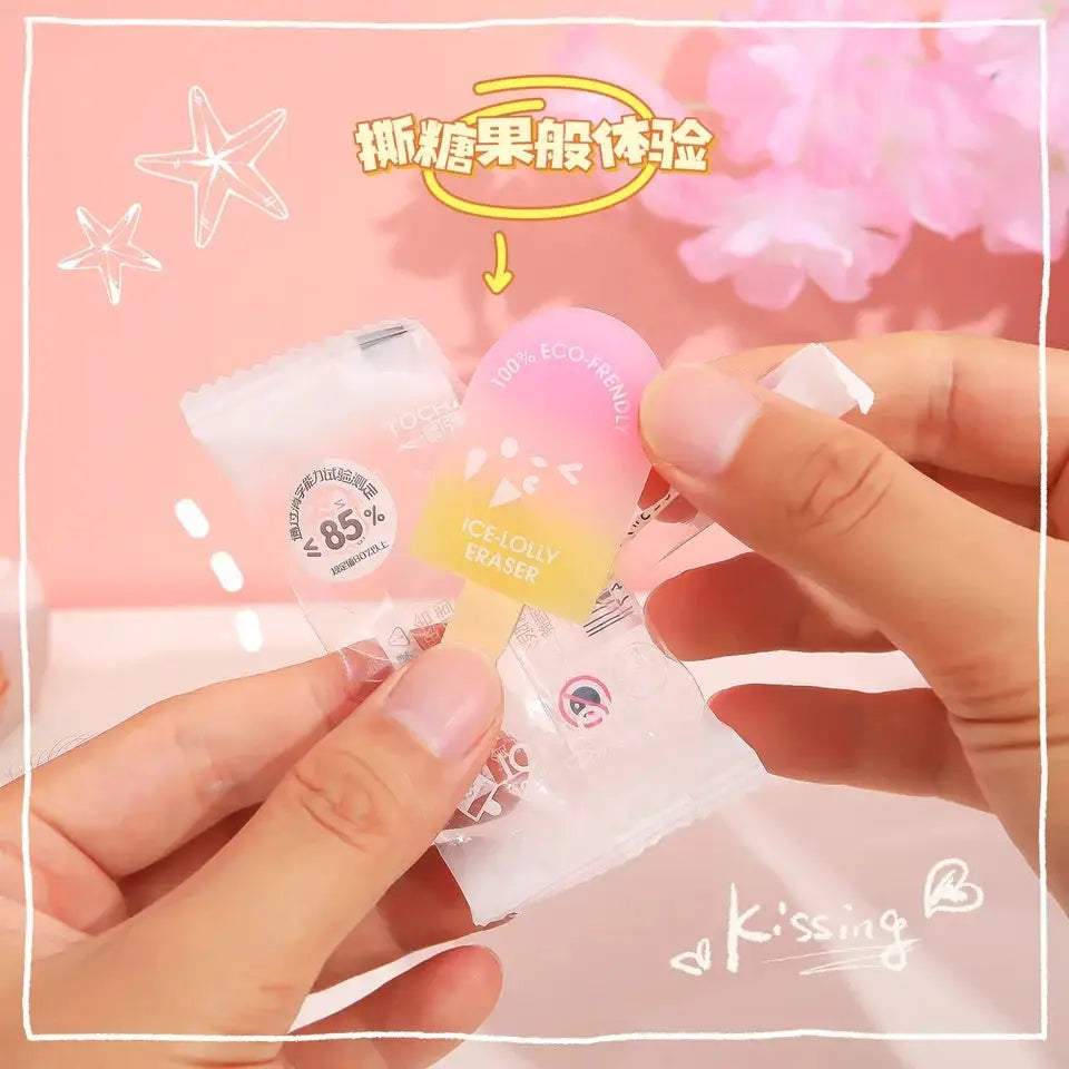 Creative Ice-Lolly Eraser