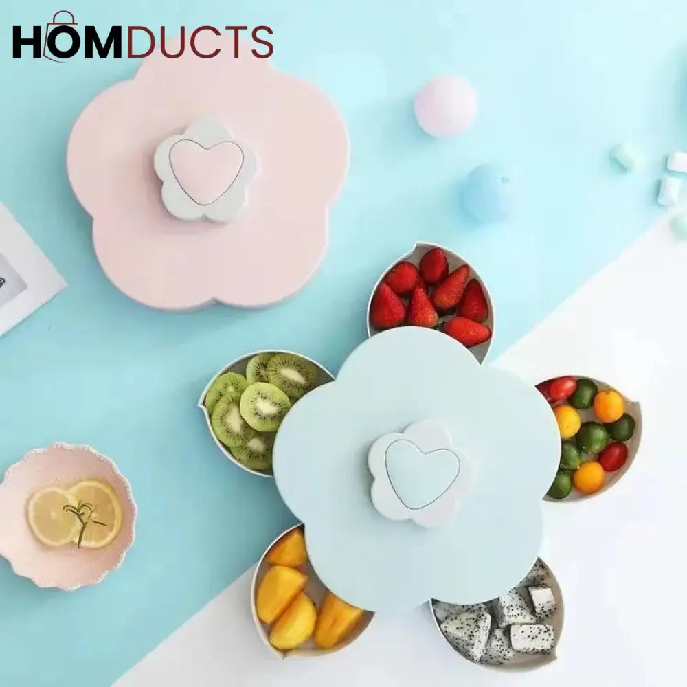 Creative Petal Dry Fruit And Candy Tray
