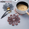 Creative Petal Silicone Heat Insulation Pad (4Pcs)