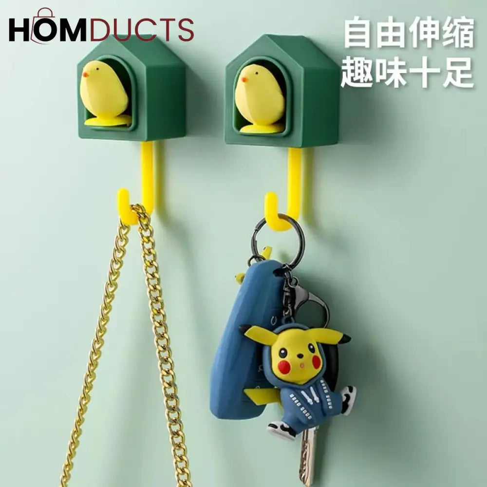 Creative Self Adhesive Bird Hook