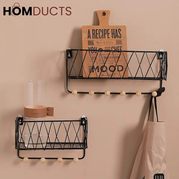 Criss - Cross Wall Utility Shelf