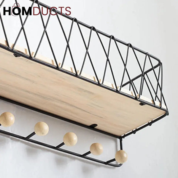 Criss - Cross Wall Utility Shelf