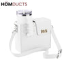 Crossbody Tumbler Bag White
