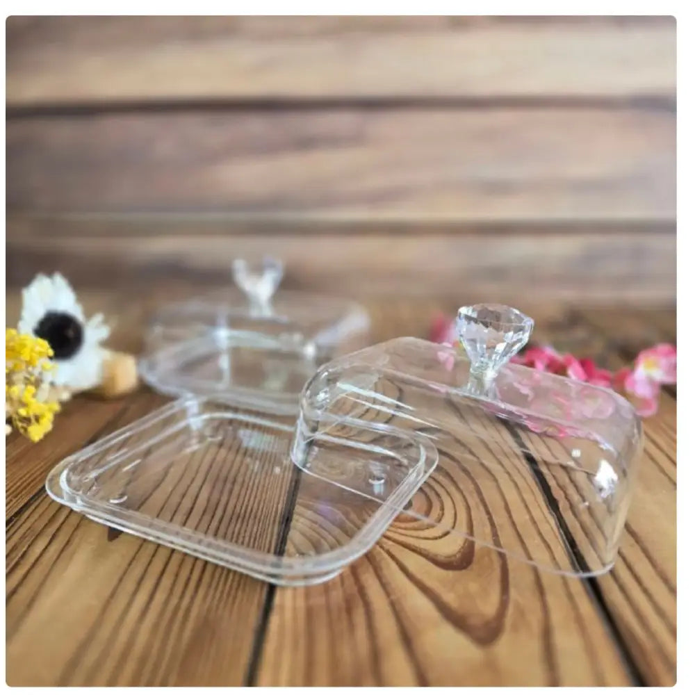 Crystal Clear Butter Dish
