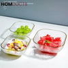 Crystal Clear Square Bowl - Versatile & Stylish Tableware for Home