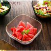 Crystal Clear Square Bowl - Versatile & Stylish Tableware for Home