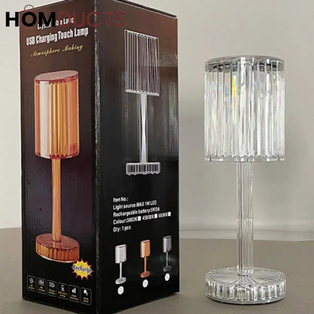 Crystal Colour Changing Lamp