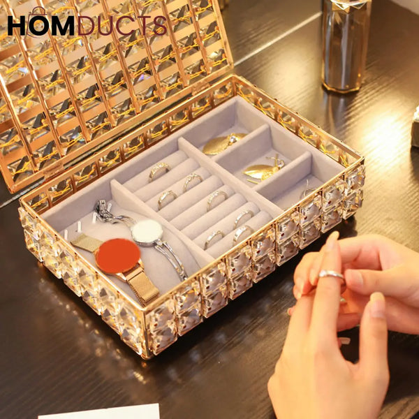 Crystal Jewelery Organizer J & C