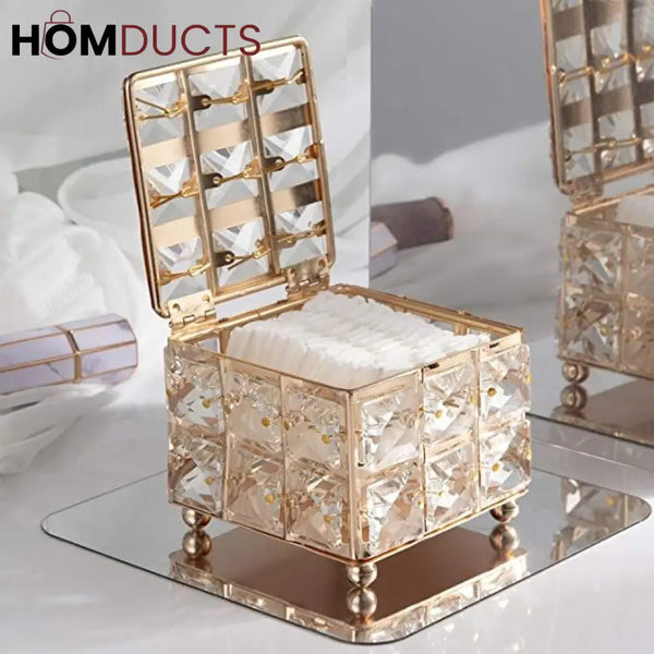 Crystal Mini Jewelery And Multipurpose Organizer