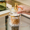 Cute Bear Cotton Swab Storage Box