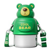 Cute Bear Kids Thermos - 800ml Hot & Cold Portable Flask