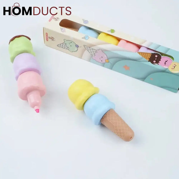 Cute Creative Cone Shape Highlighter