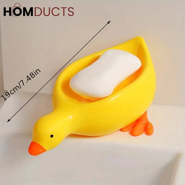 Cute Creative Duck Shape Soap Dish