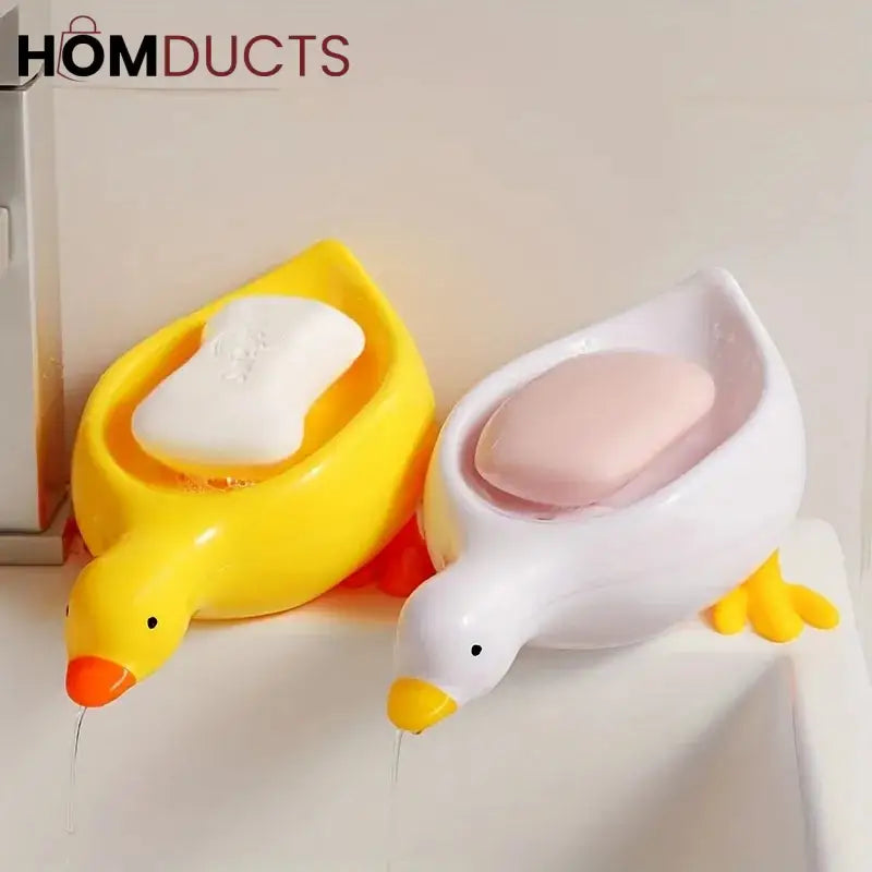 Cute Creative Duck Shape Soap Dish